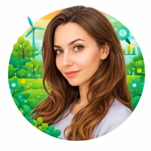 Galina (Gal Lvov), QA Engineer at Axel Echo, illustrated team avatar representing software quality assurance, testing expertise, and eco-tech platform reliability.