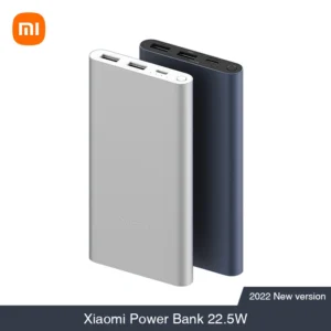 샤오미 파워뱅크 3 10000mAh 22.5W PB100DZM 타입 C QC3.0 PD 양방향 고속 충전 Mi 파워뱅크 10000 휴대용 충전기 - 알리익스프레스